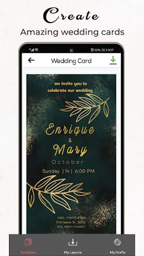 Invitation Card Maker & Ecards