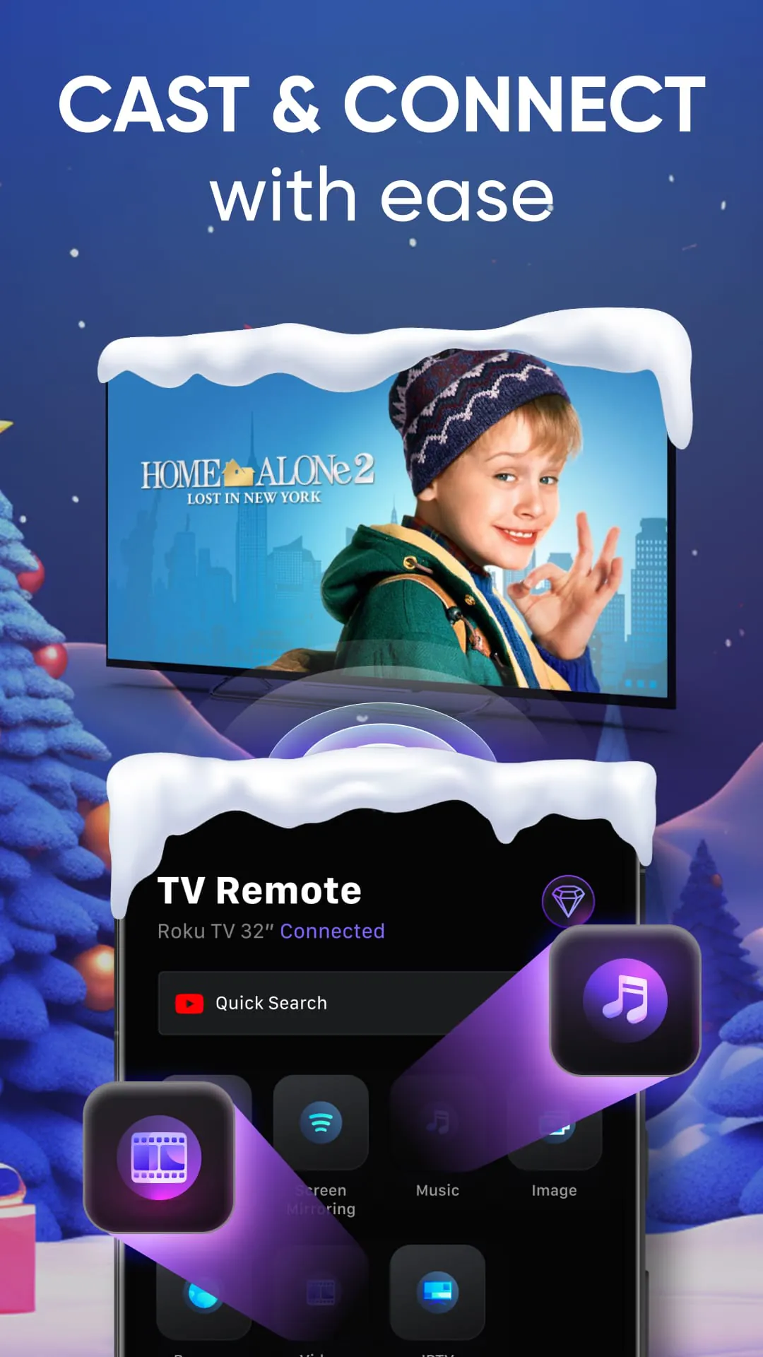 TV Remote Control for Roku TV