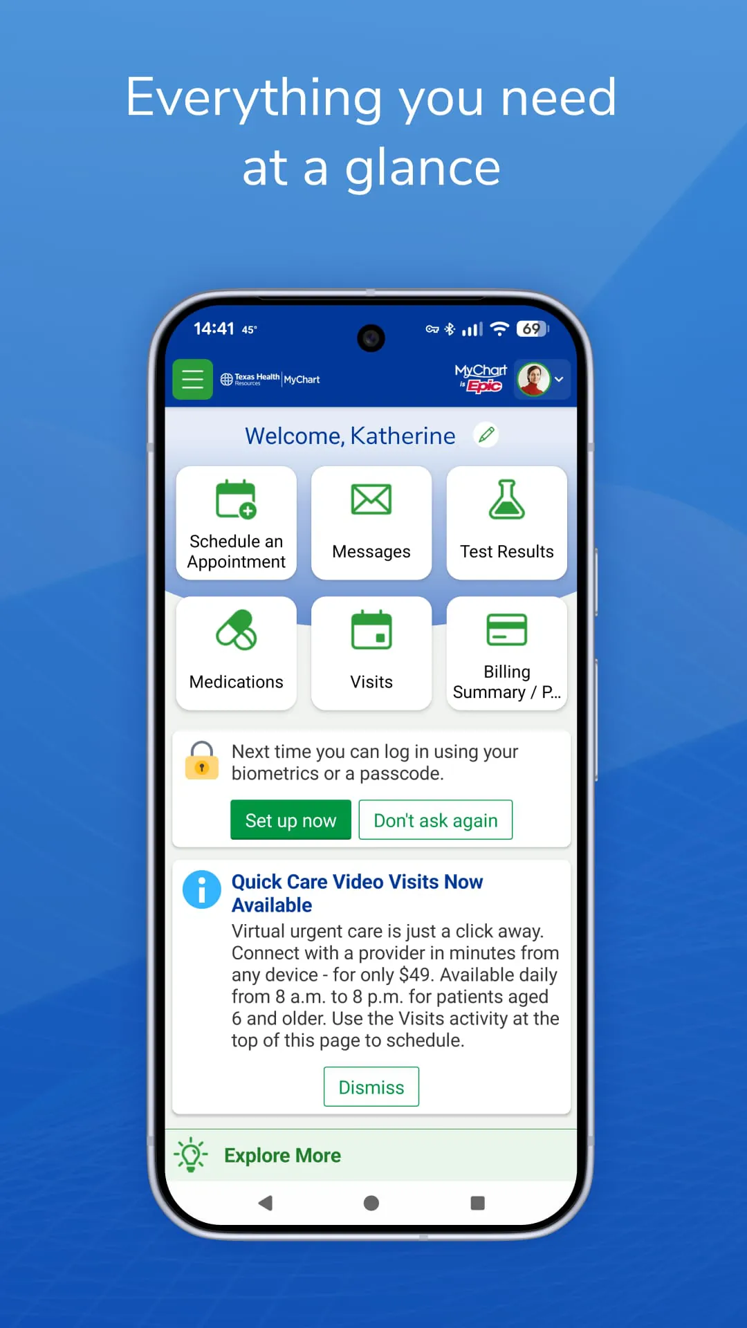 Texas Health MyChart