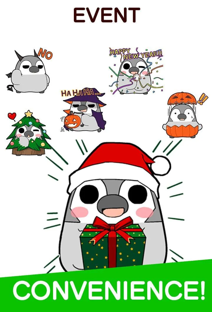 Pesoguin Stickers