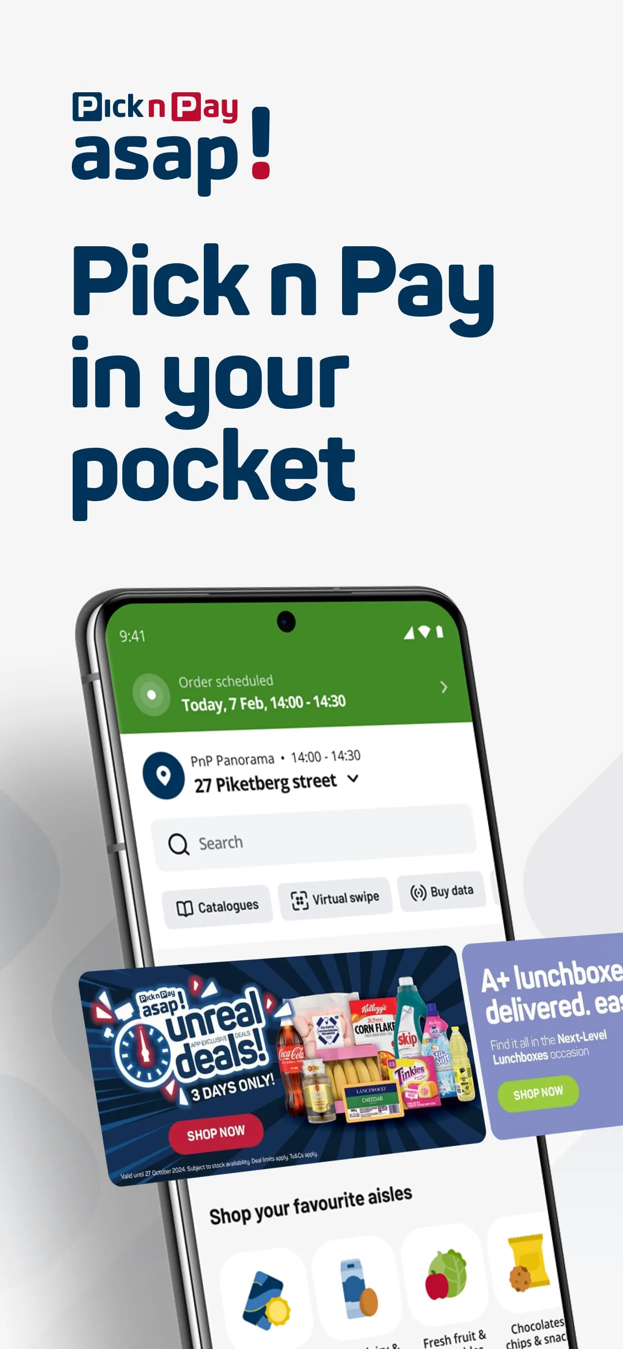 Pick n Pay asap + SmartShopper