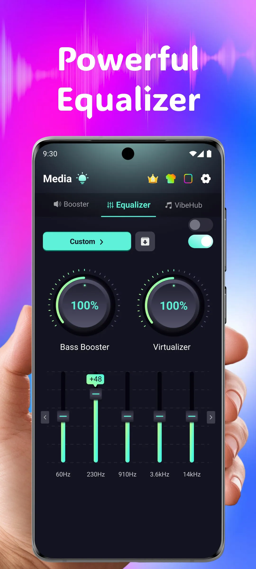 Volume Booster Bass Booster EQ