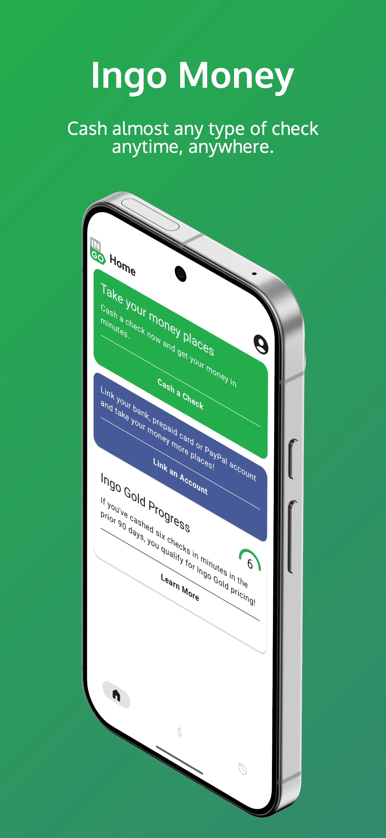 Ingo Money App – Cash Checks