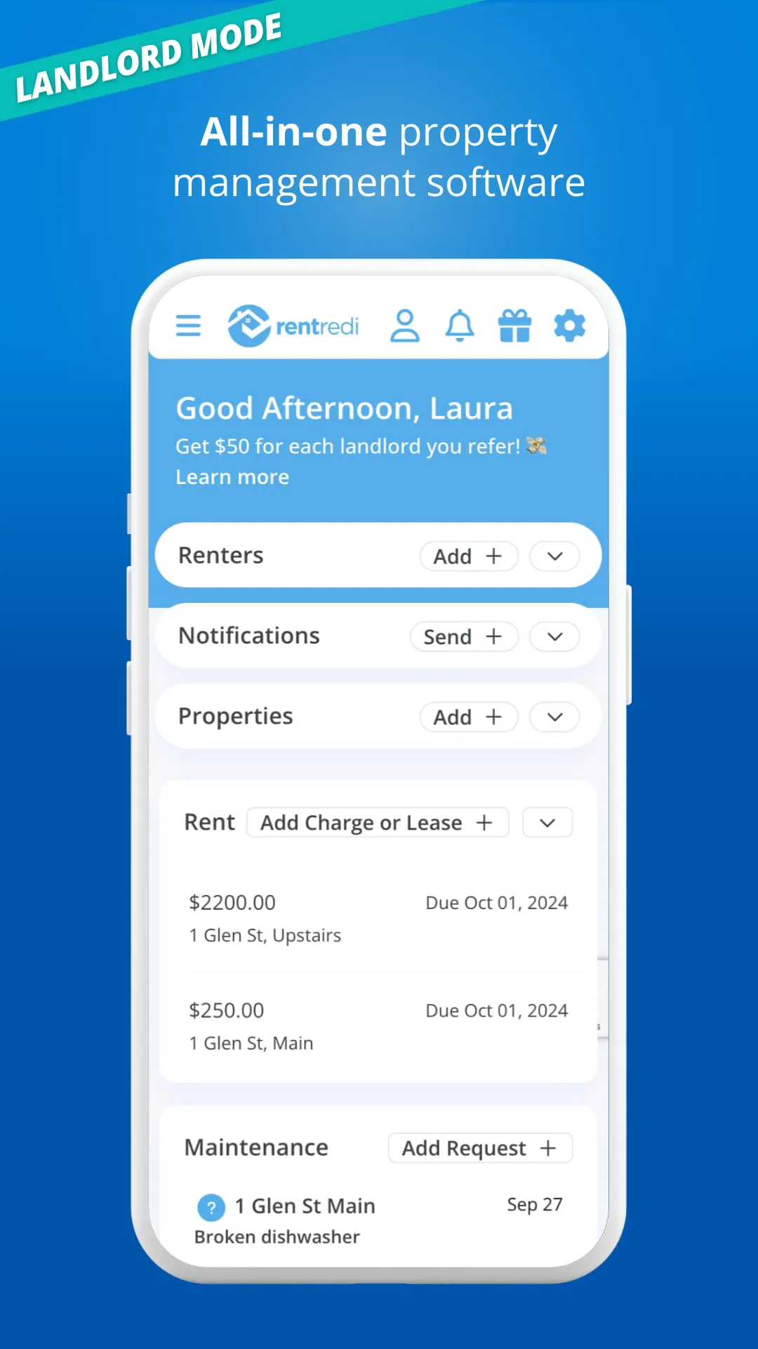 RentRedi for Tenants & Owners