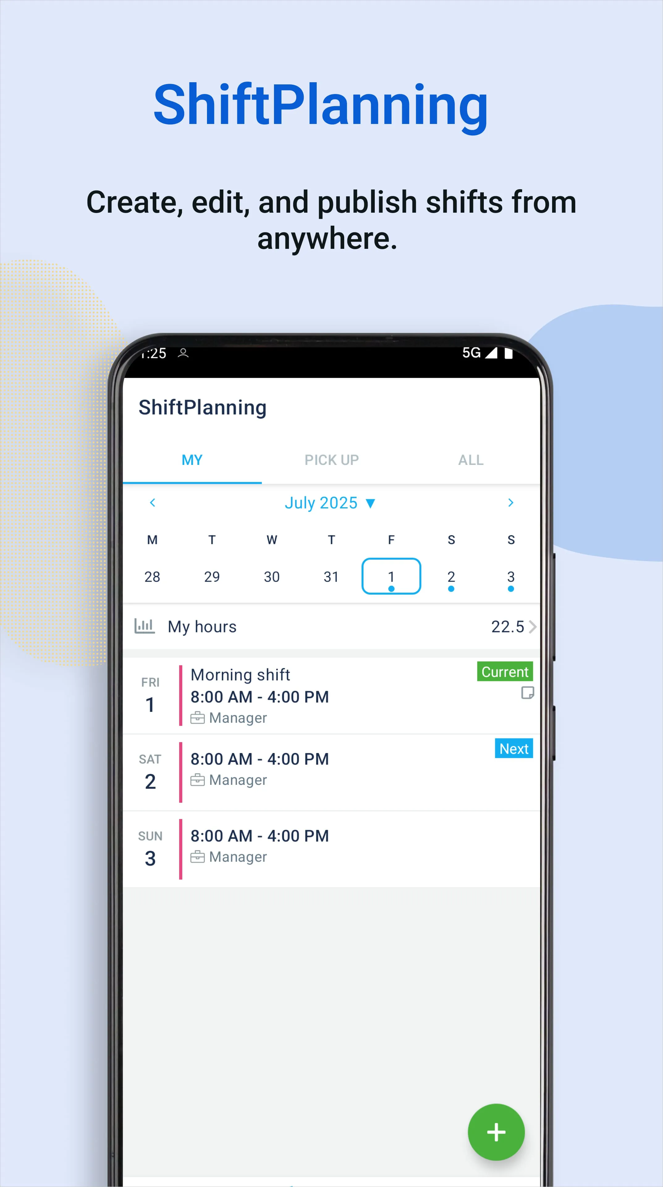 Humanity Schedule by TCP