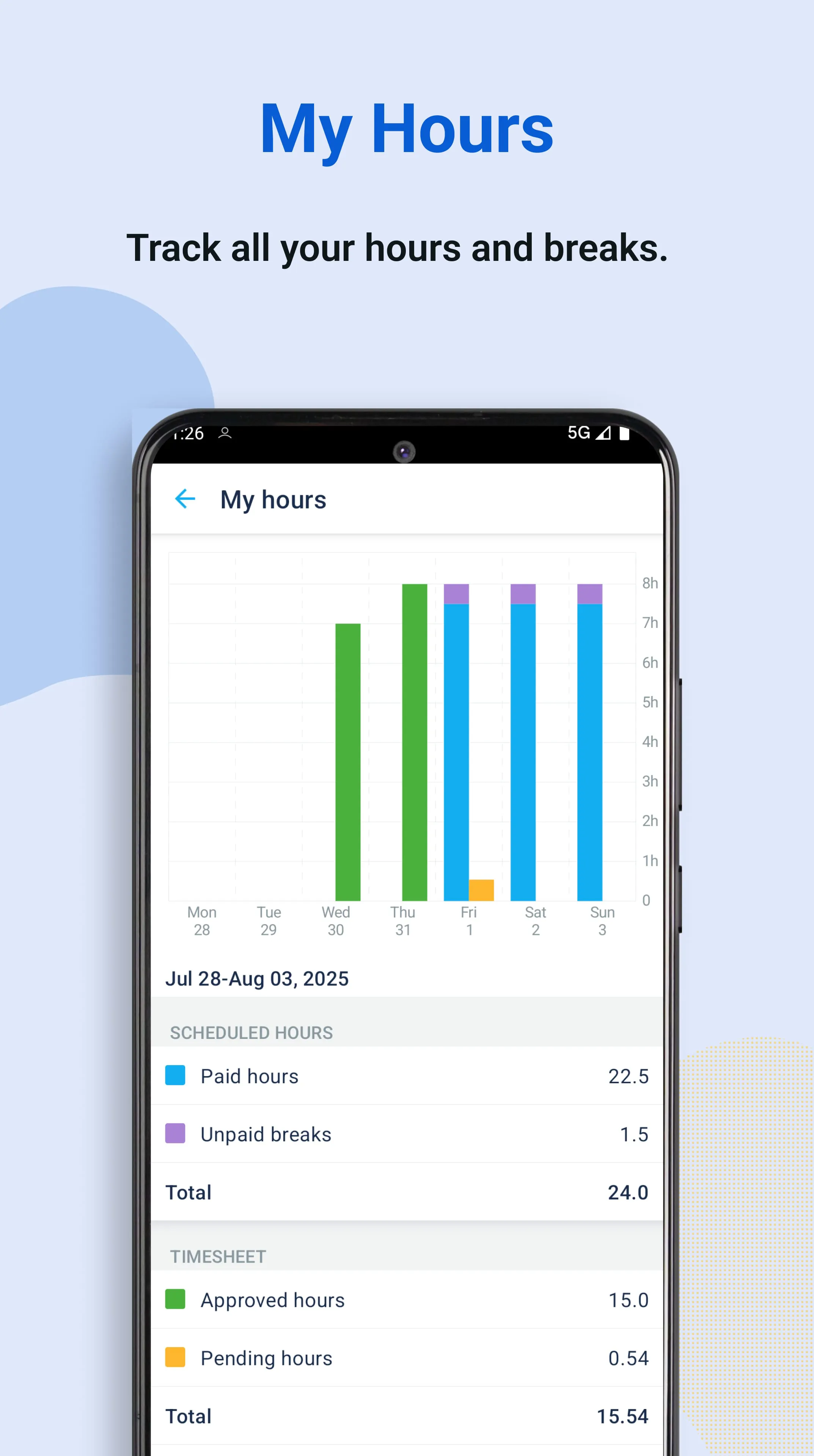 Humanity Schedule by TCP