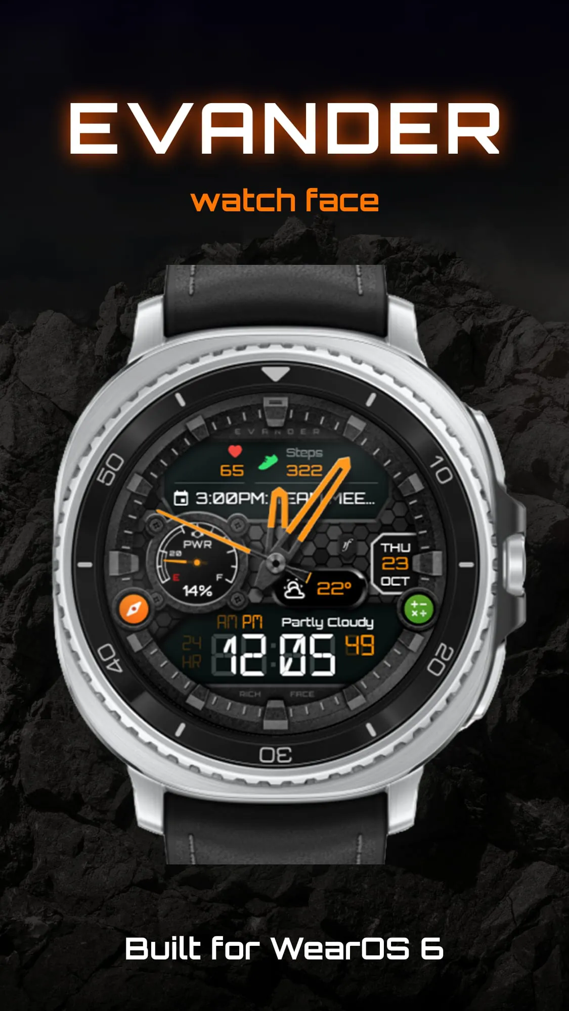 Evander Watch Face