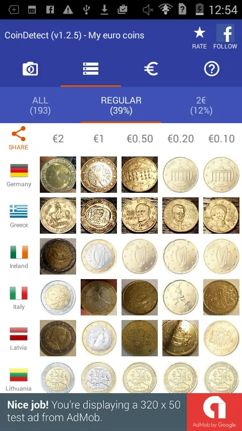 CoinDetect for euro collectors