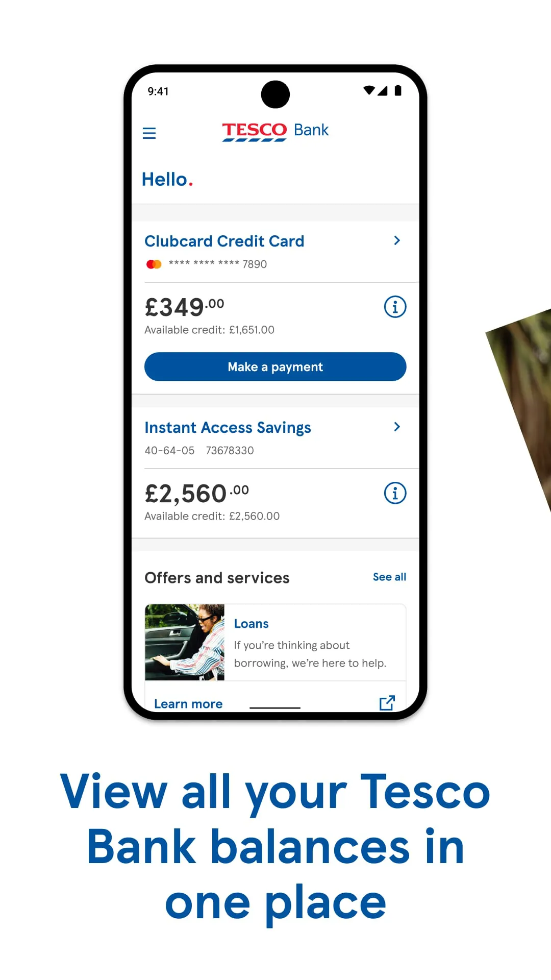Tesco Bank and Clubcard Pay+