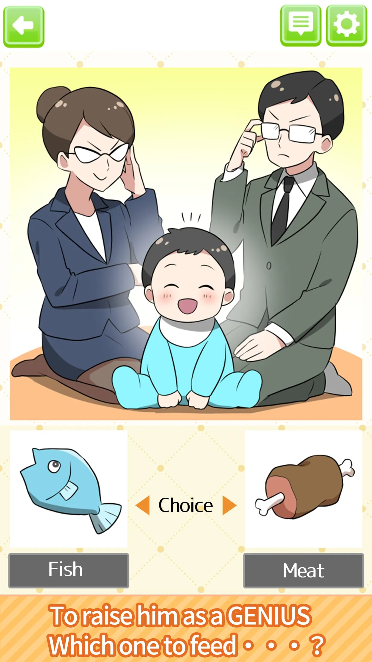 Nurturing’s nice choices