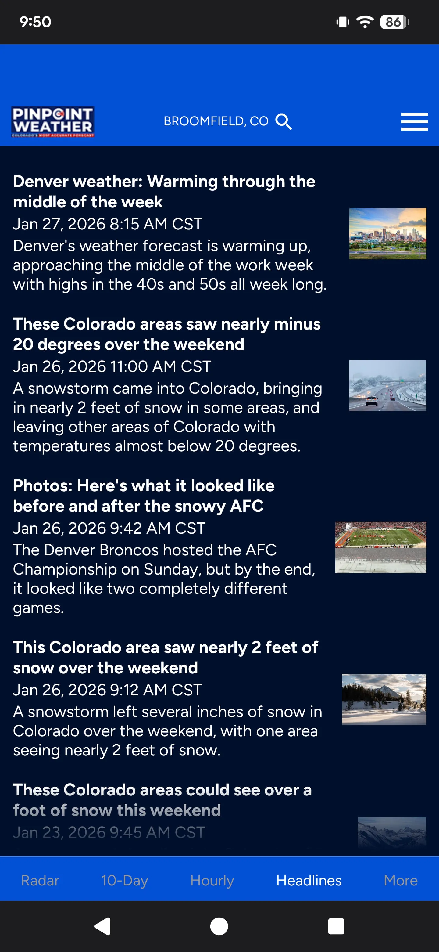 Pinpoint Weather | FOX31 & CW2