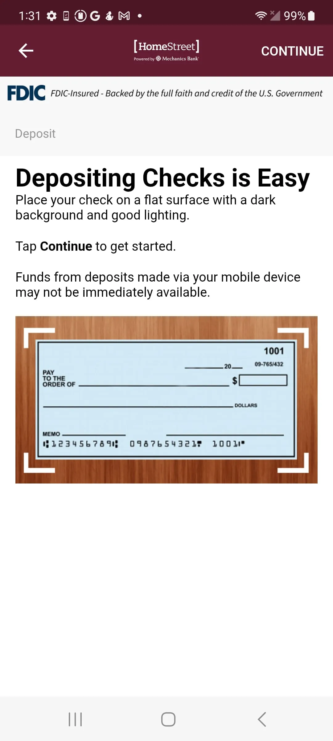 HomeStreet Mobile Banking