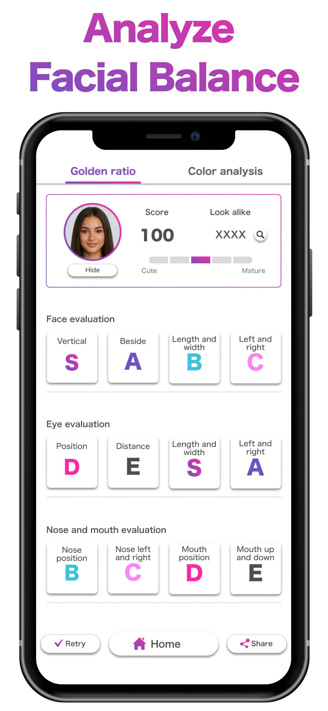 AI Face & Color Analysis App