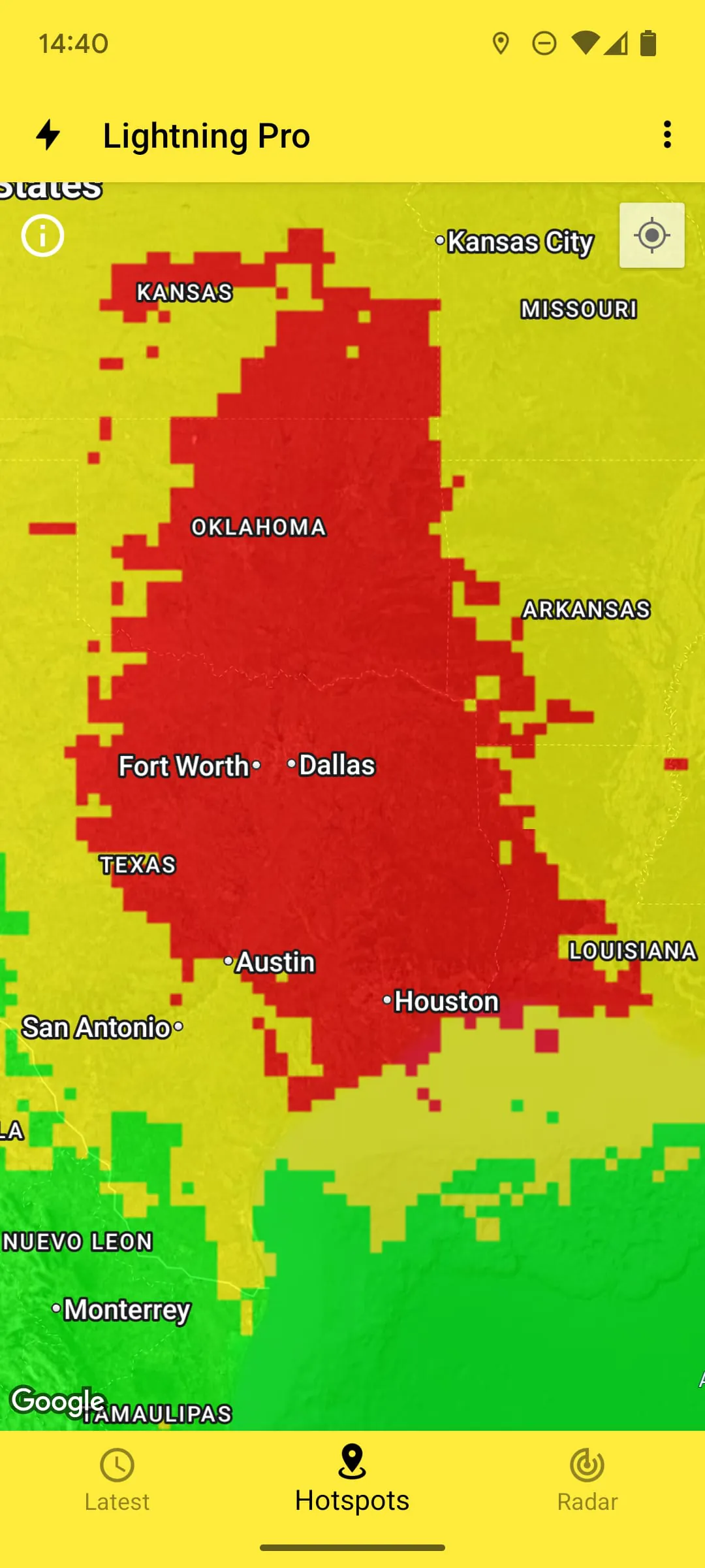 My Lightning Tracker & Alerts