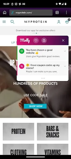 Molly Shopping Assistant