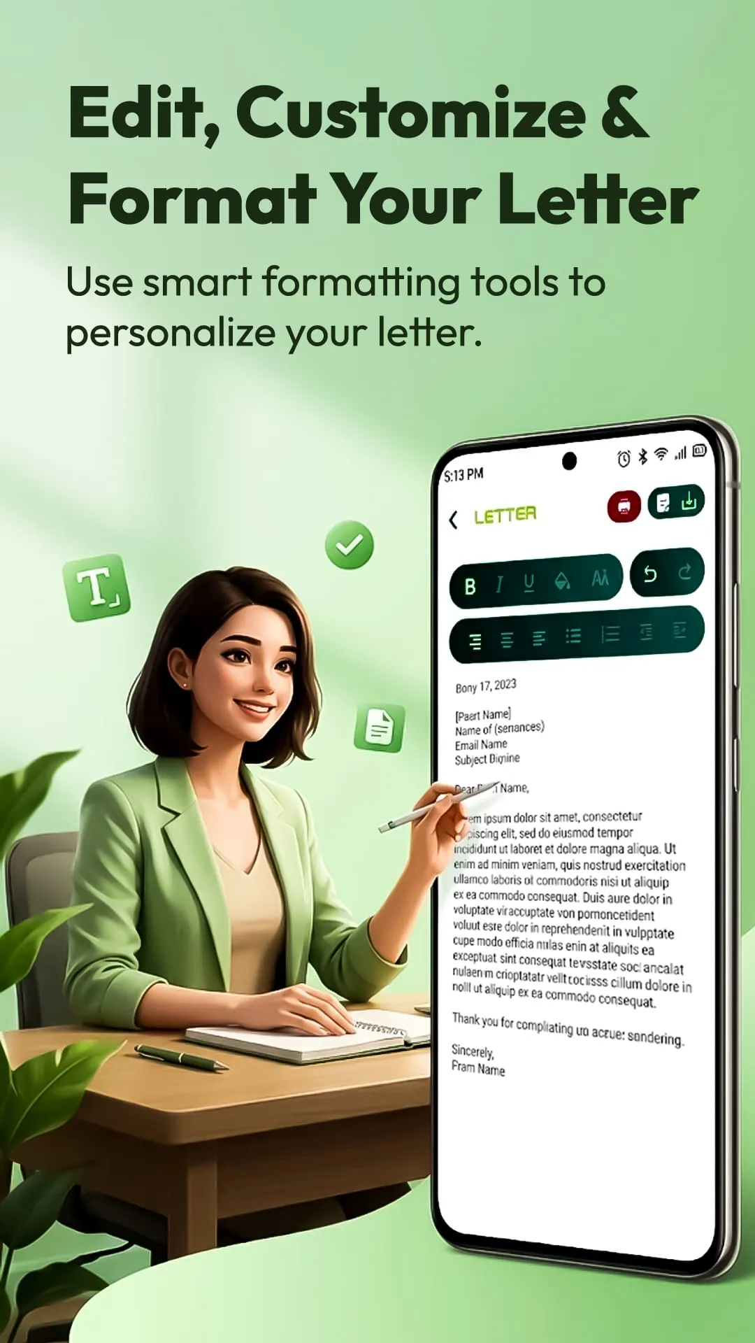 AI Letter Writing Templates