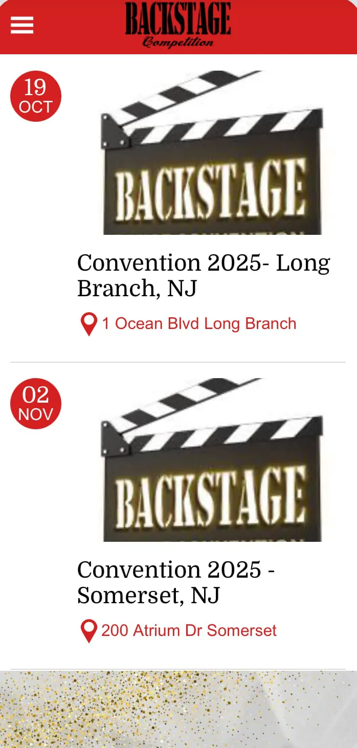 Backstage Competition