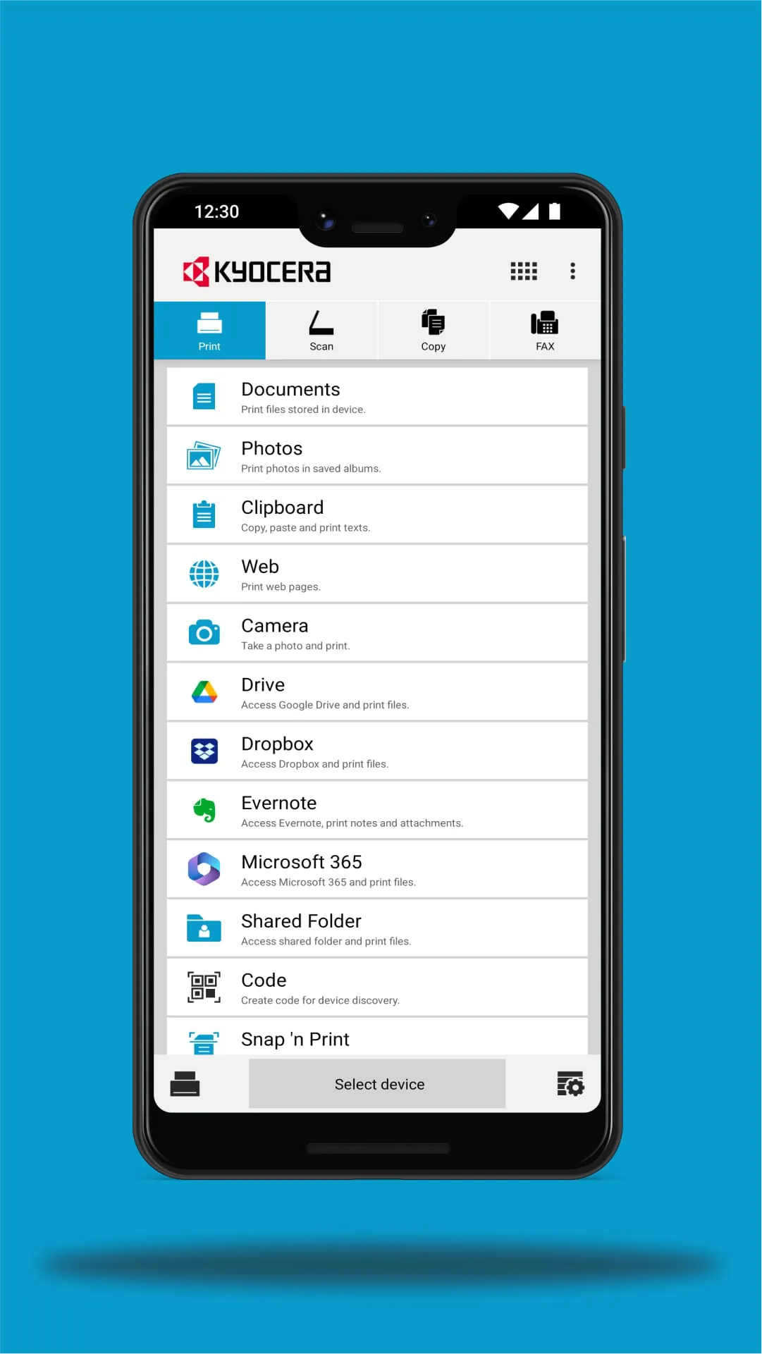 KYOCERA Mobile Print