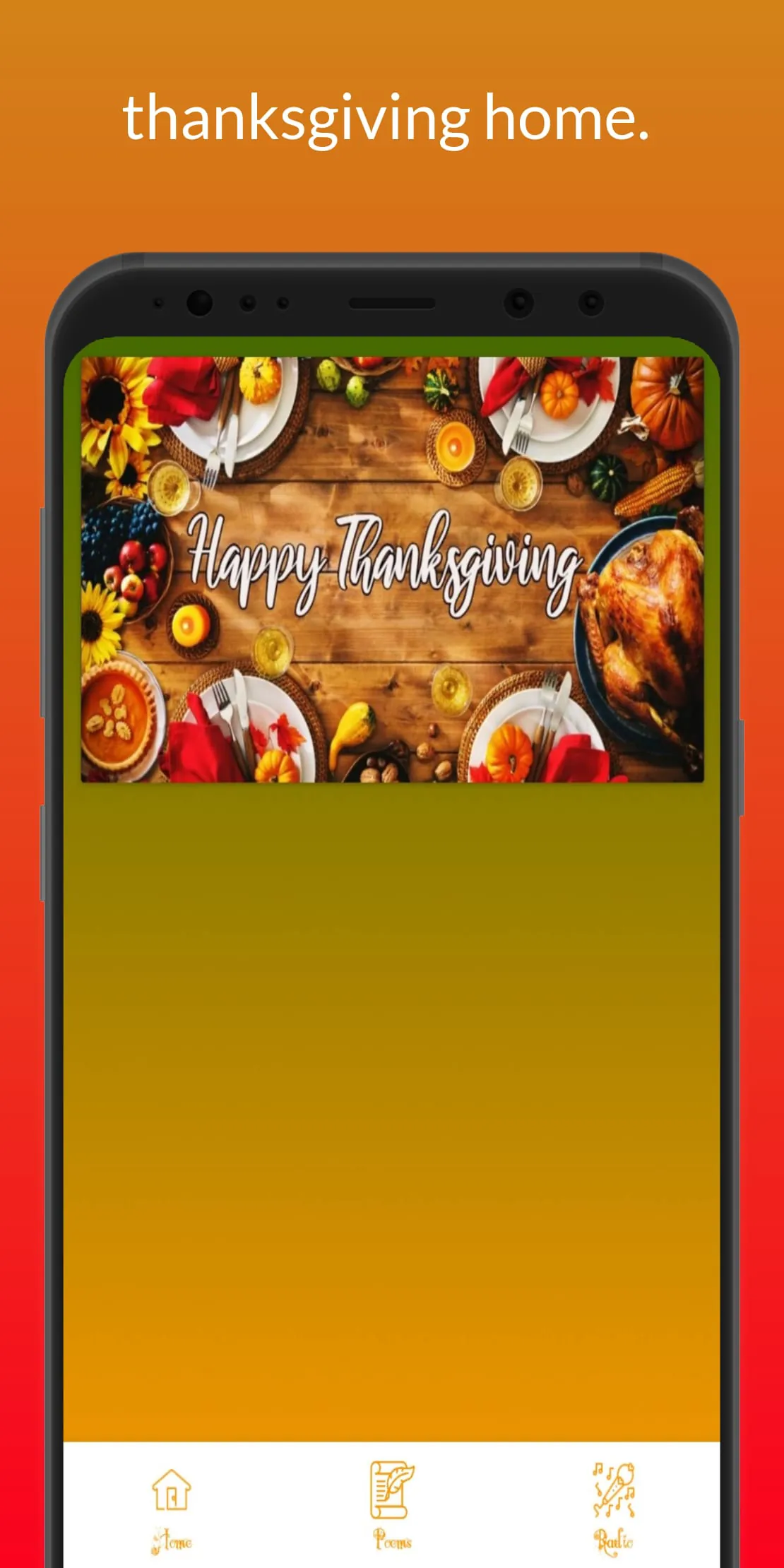 thanksgiving day dinner