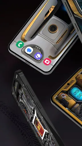 3D Wallpaper Clock Widget HD