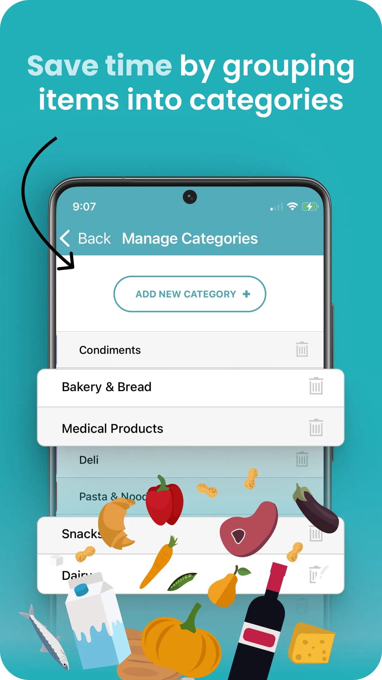 Grocery List App