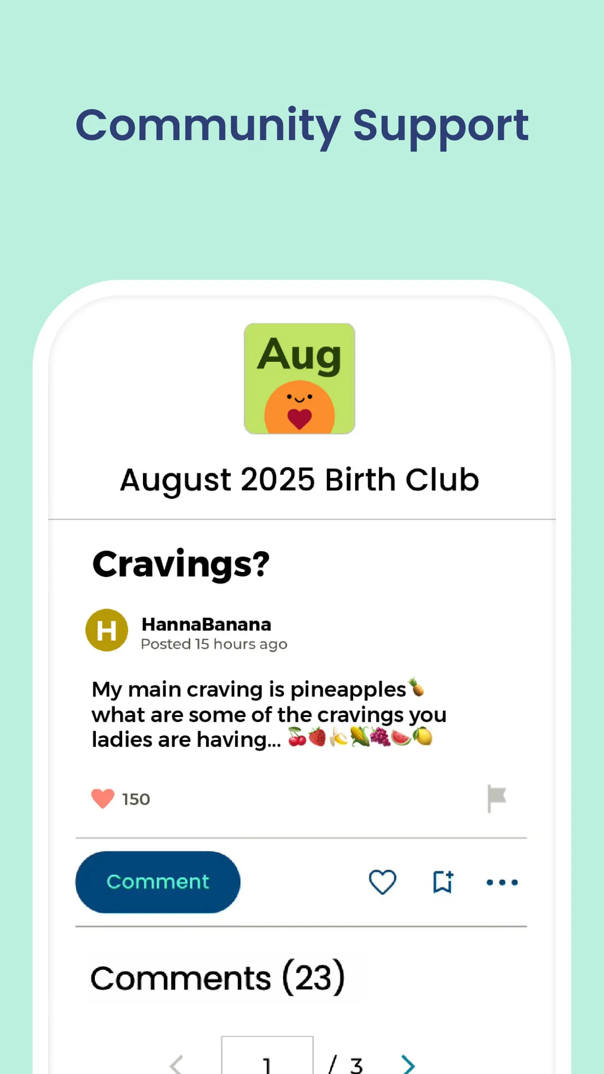 Pregnancy App & Baby Tracker