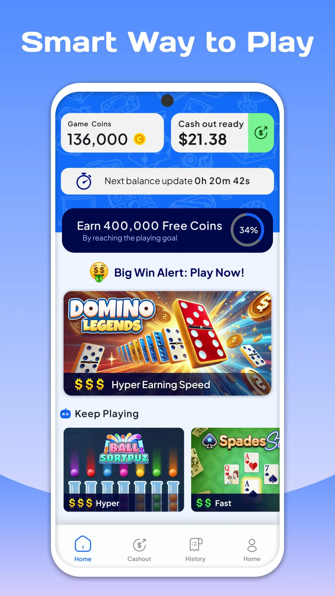 BESTPLAY Play to earn & donate