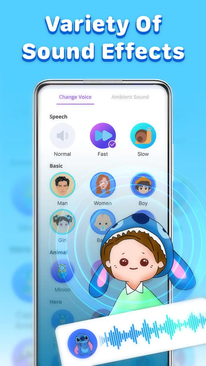 Voice Changer by Sound Effects