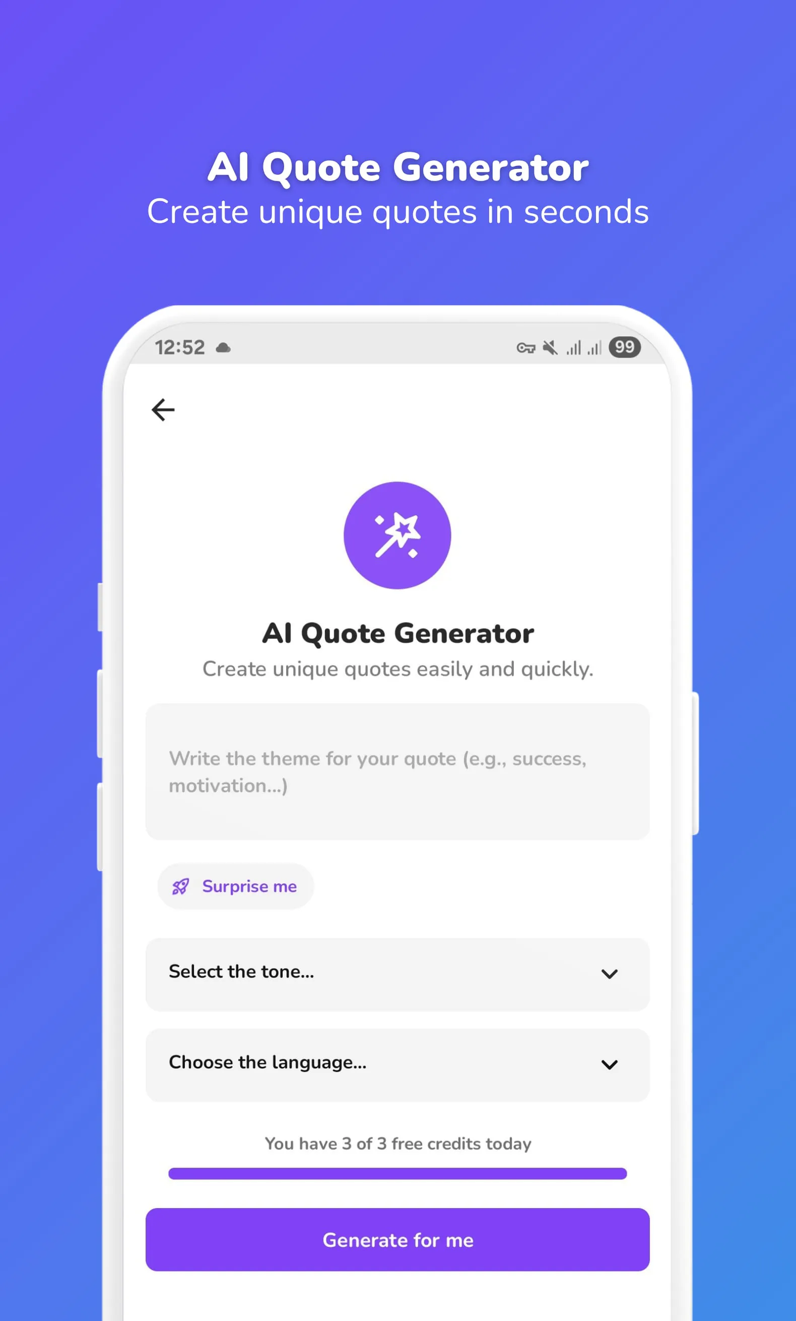 Quotes Creator App 2026