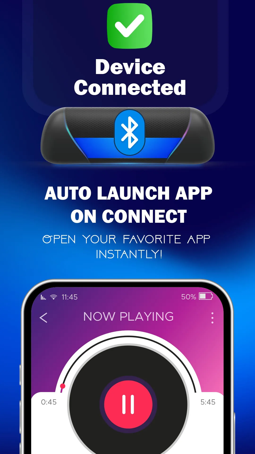 Auto Bluetooth Connect Devices