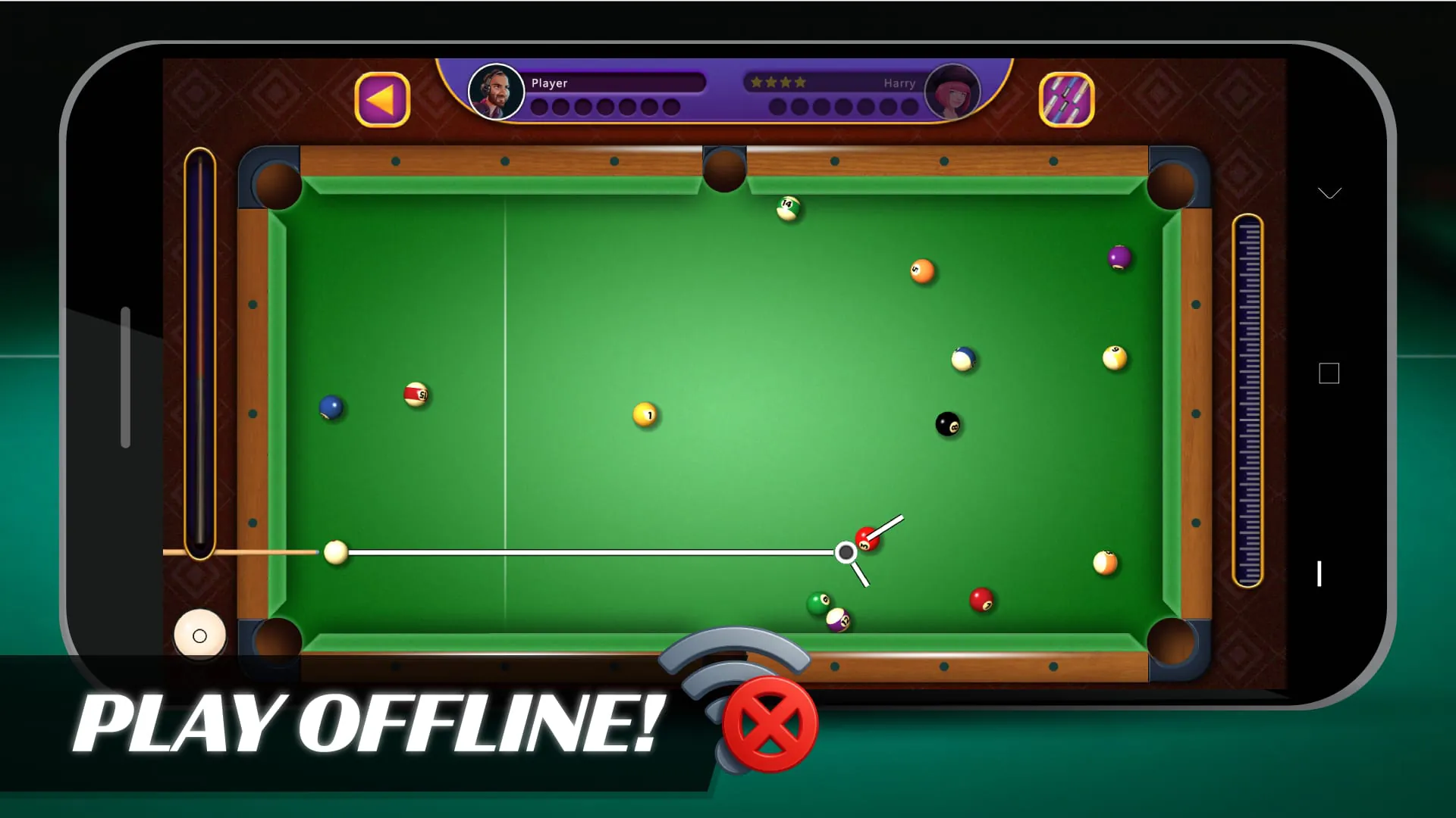 8 Ball Billiards Offline Pool