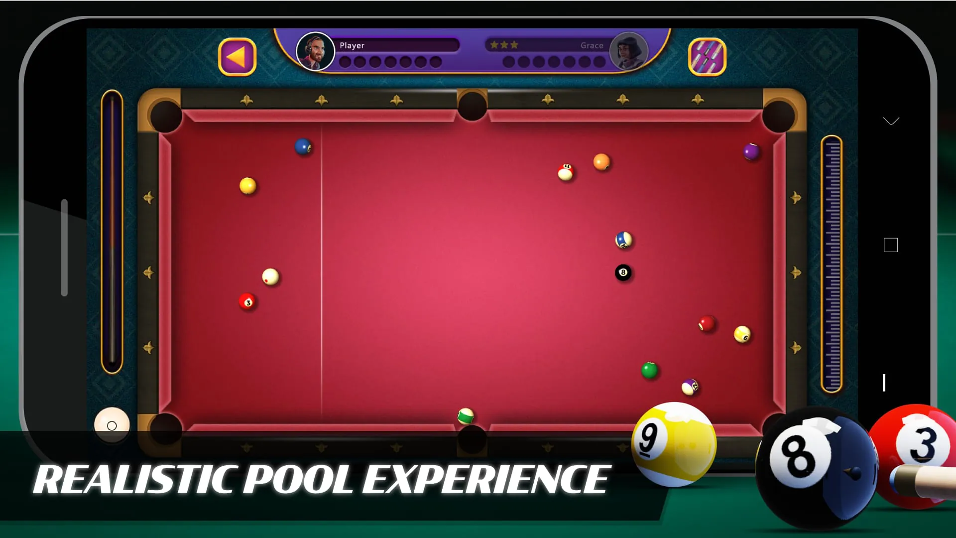 8 Ball Billiards Offline Pool
