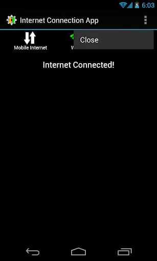 internet connection