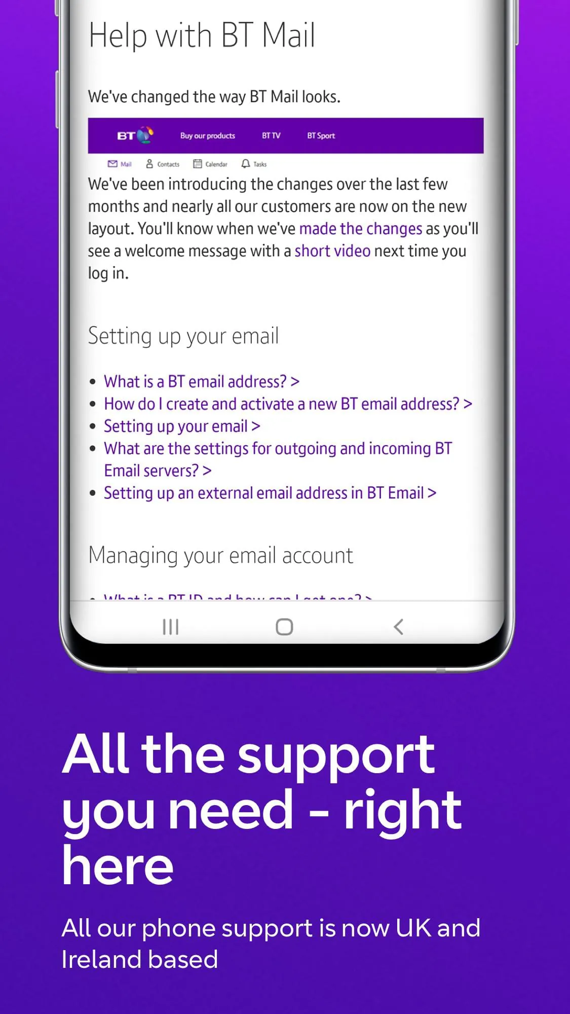 BT Email
