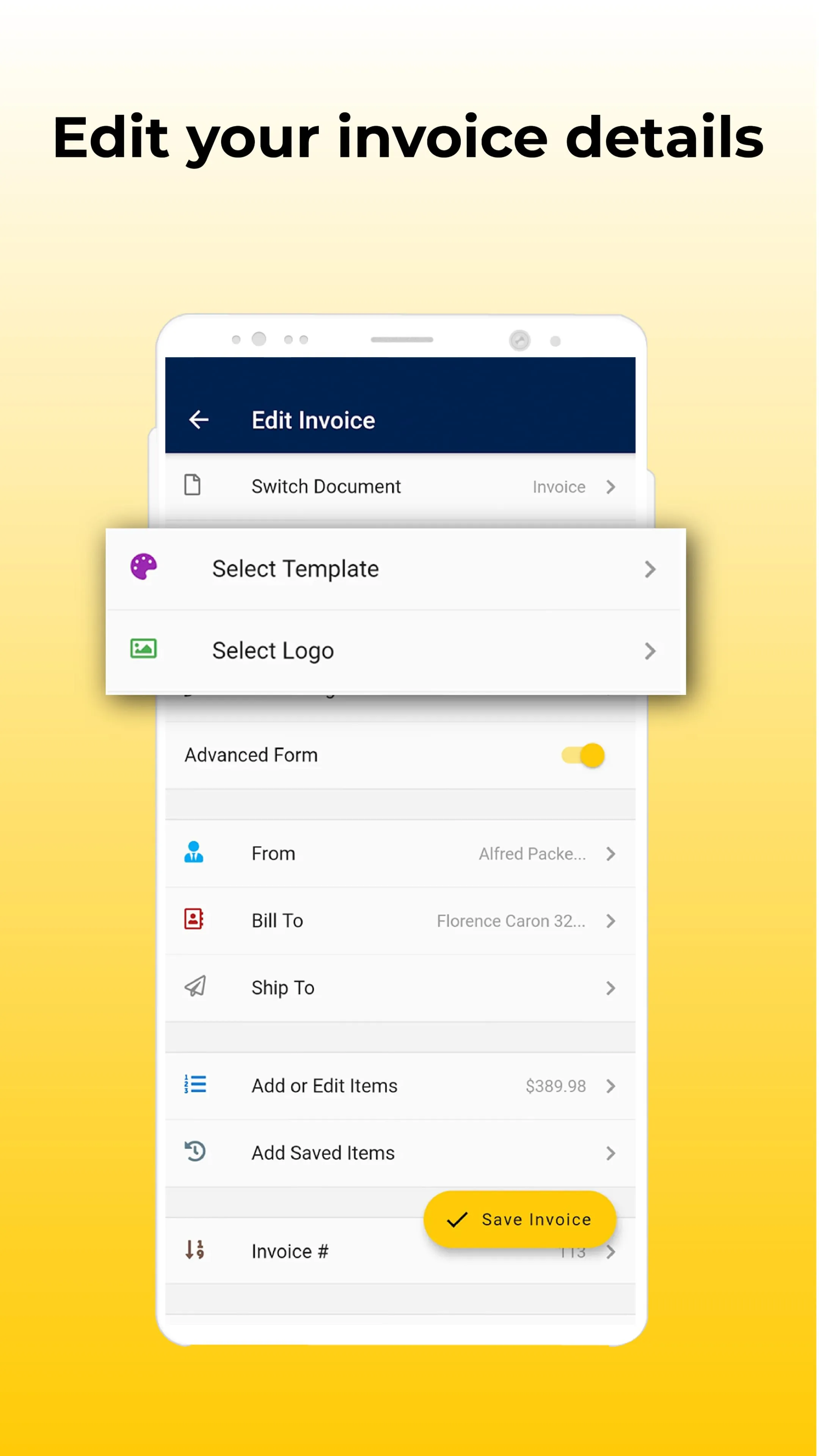 Invoice Maker by Invoice Home