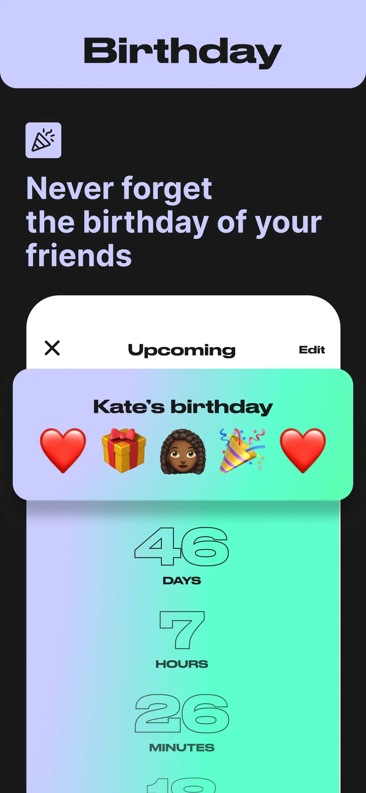 Day Counter. Count Up & Down