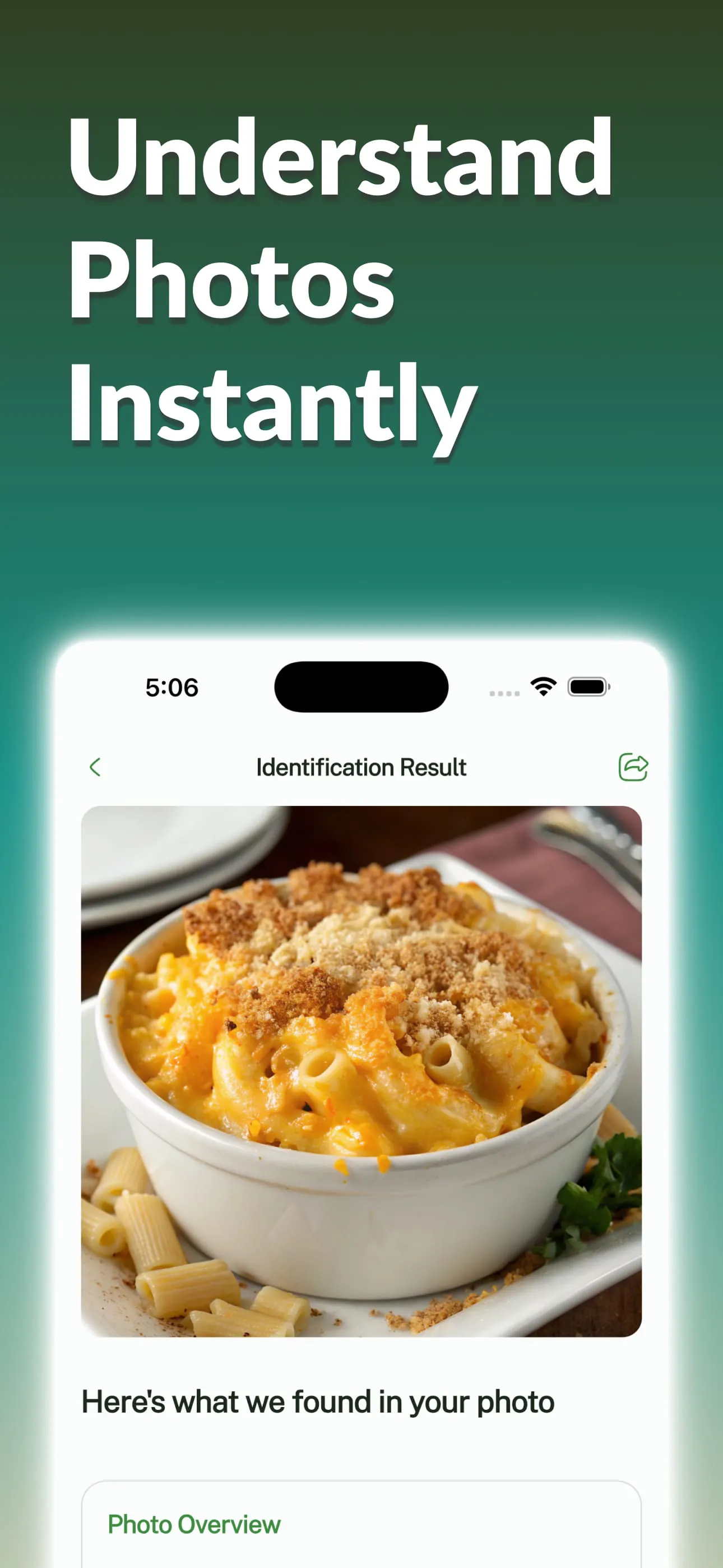 Identify Anything Lens Camera