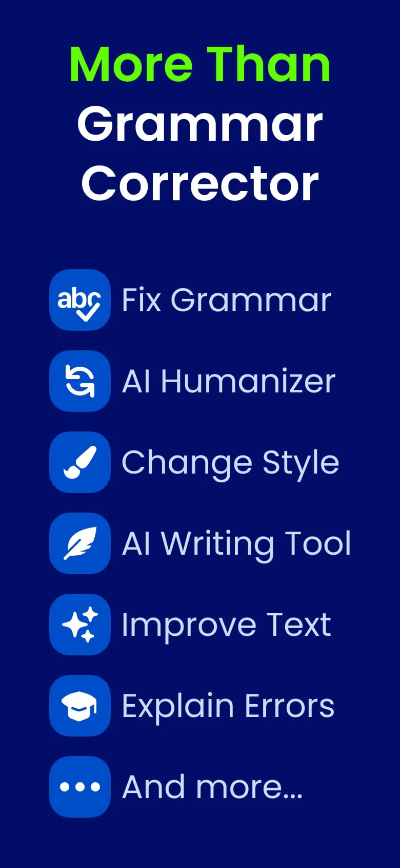 AI Grammar Checker App