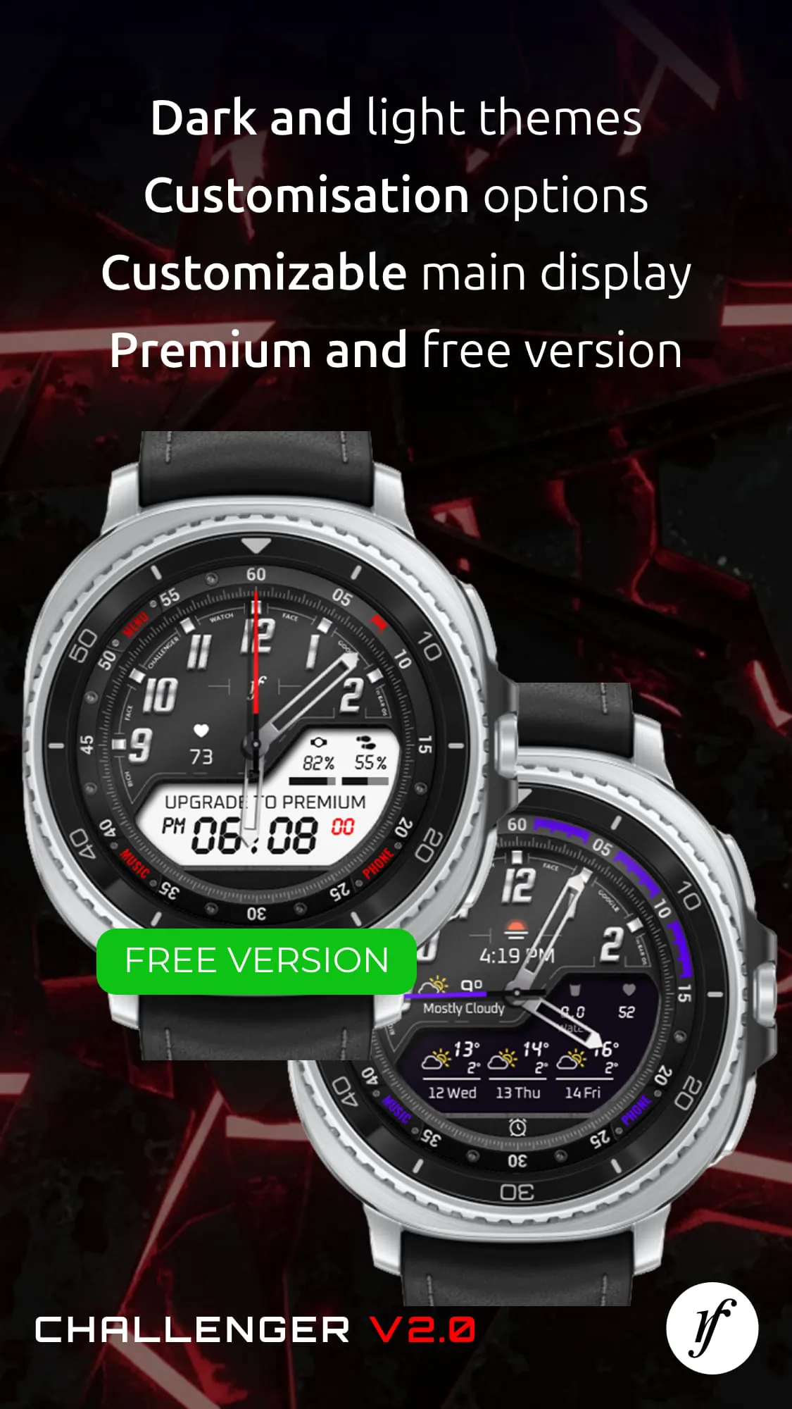 Challenger Watch Face