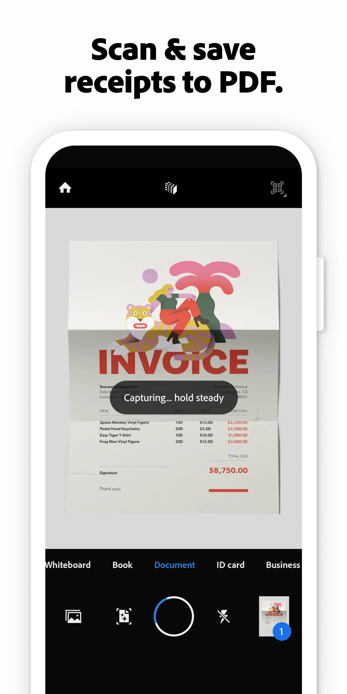 Adobe Scan AI PDF Scanner
