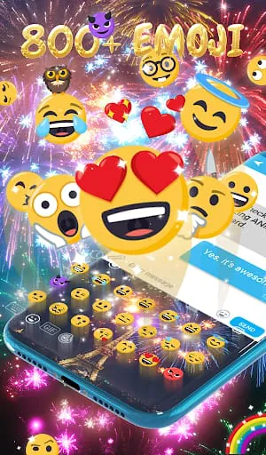 New Year Fireworks Wallpaper