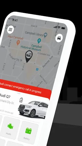 Motion for Audi connect