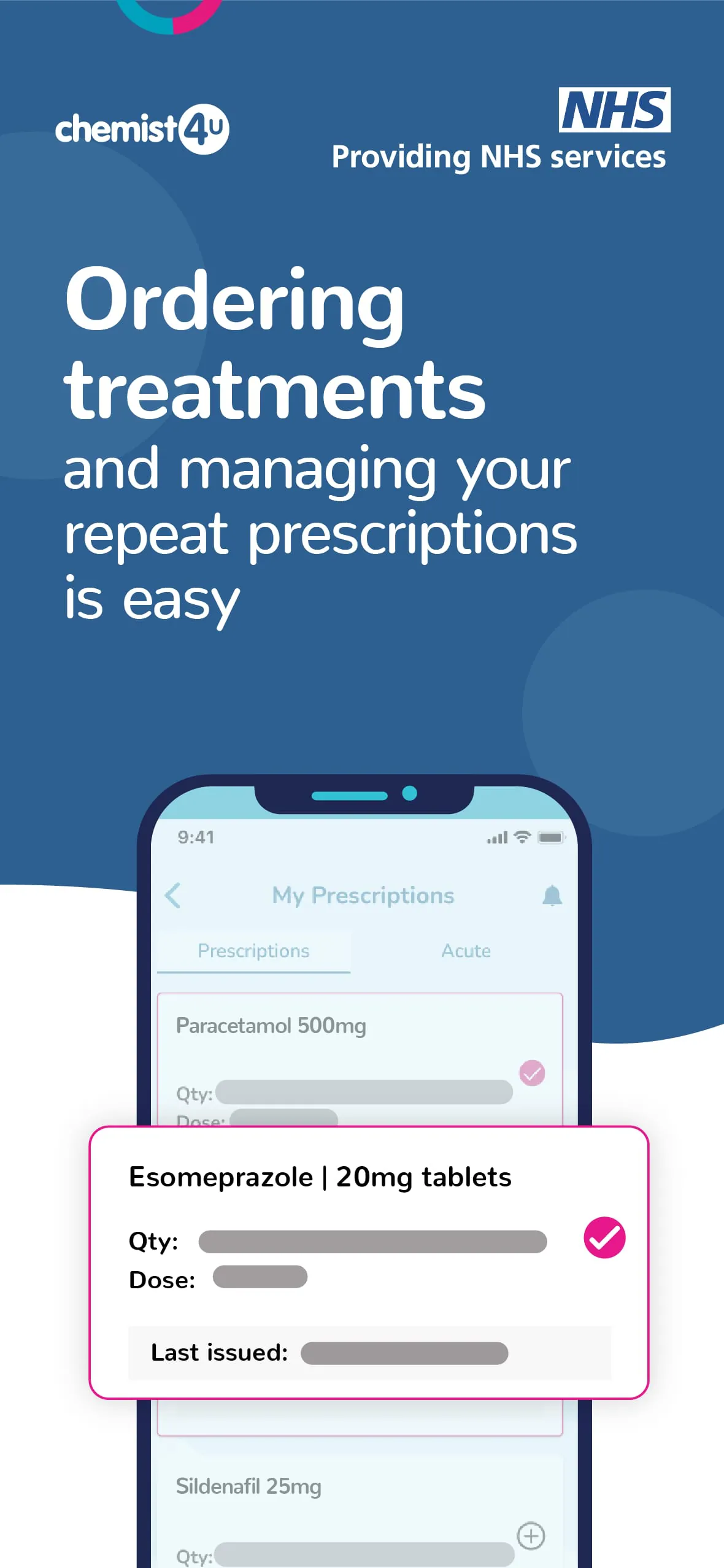 Chemist4U NHS Prescriptions