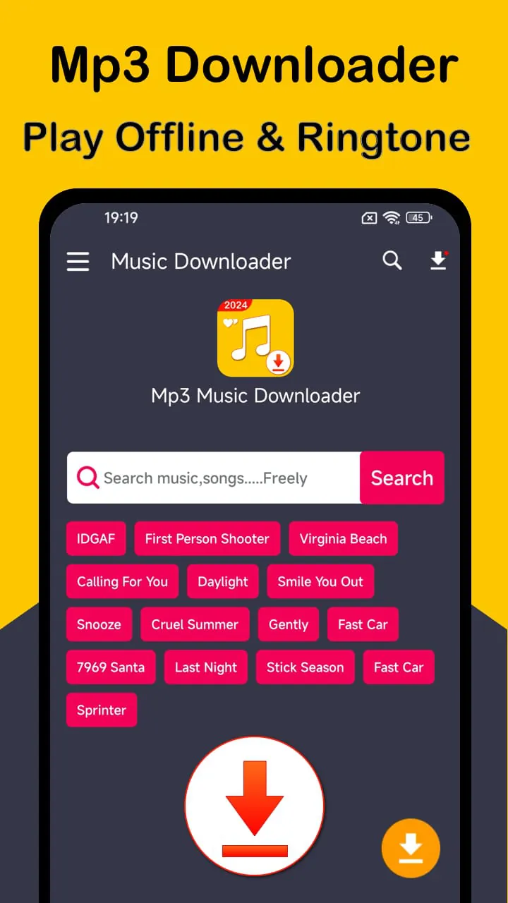 Mp3 Music Downloader + Player