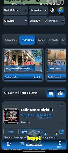 happe crowdsourced happenings