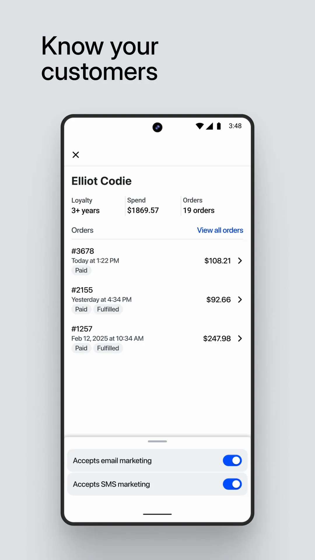 Shopify Point of Sale (POS)