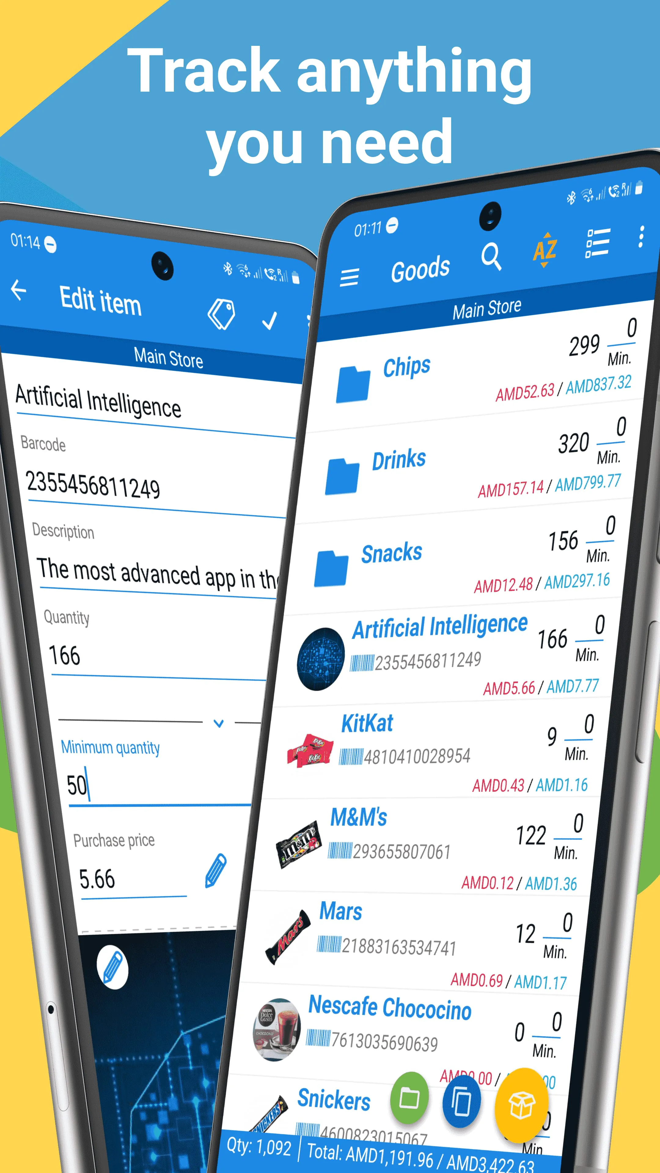 Stock and Inventory Online