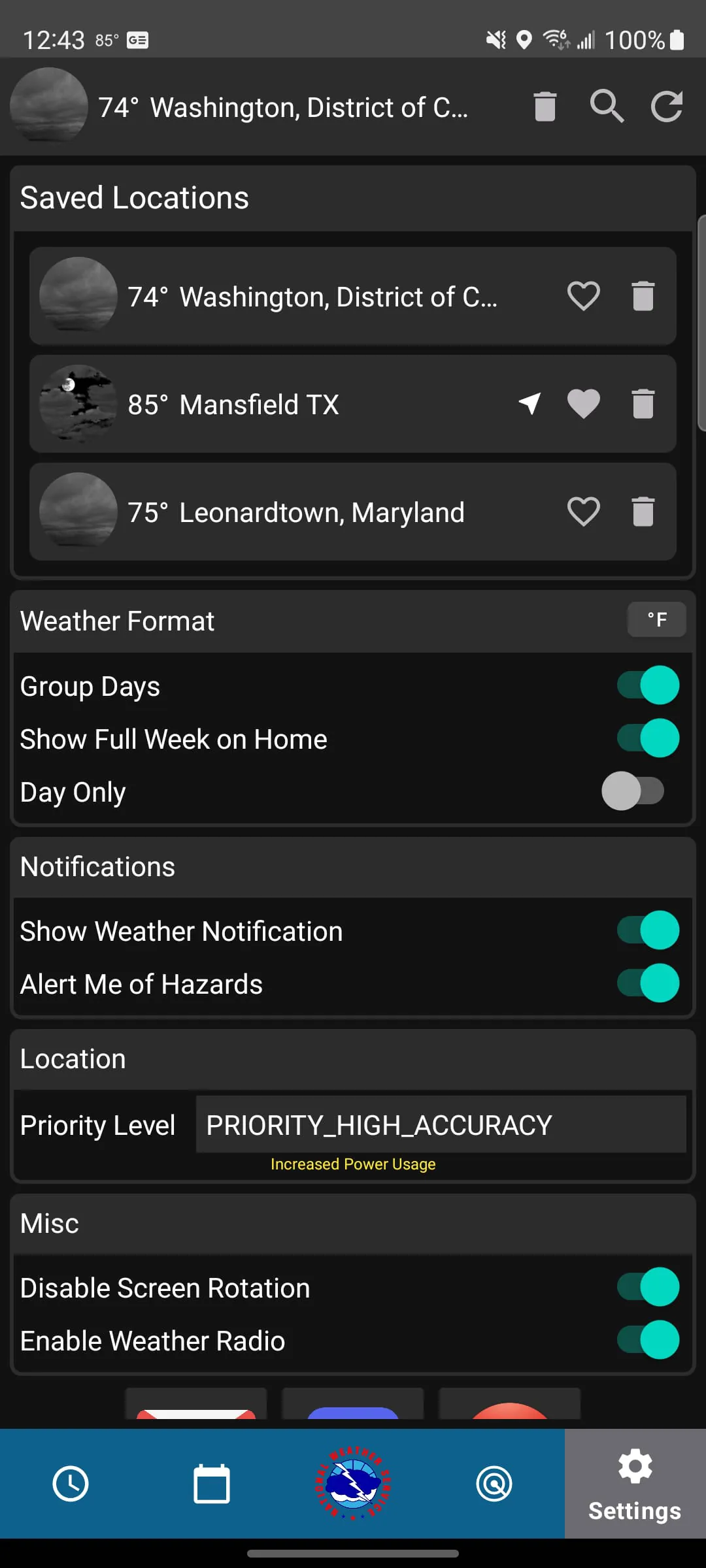 NWS Weather