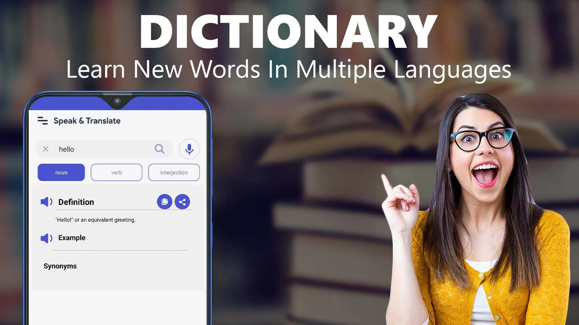 Speak and Translate Languages