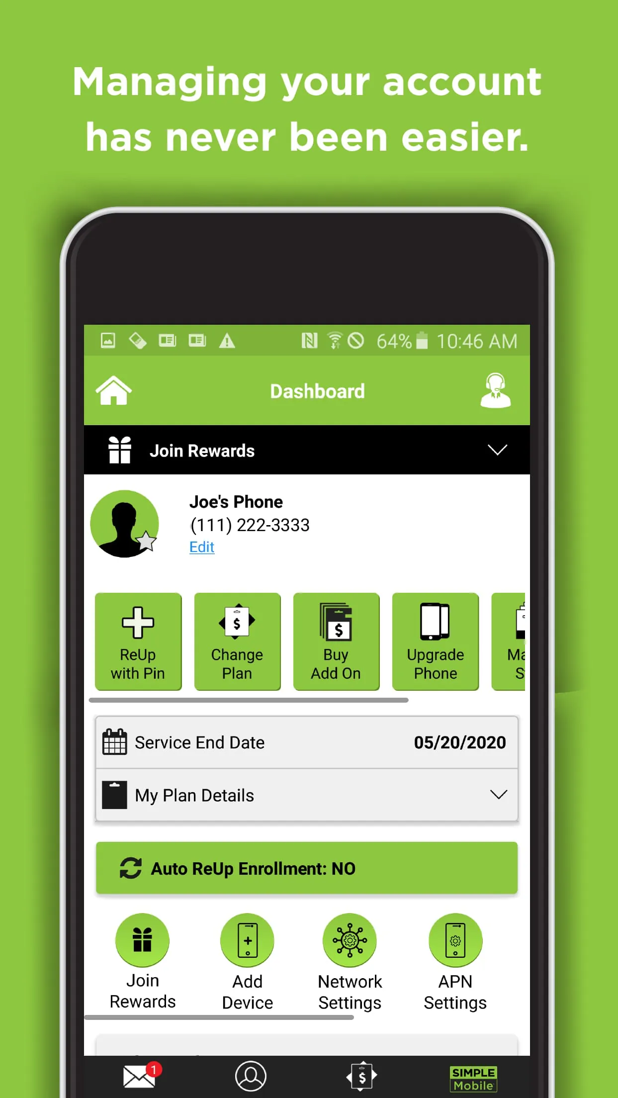 Simple Mobile My Account